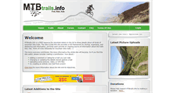 Desktop Screenshot of mtbtrails.info